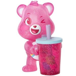 Funko Minis Care Bears Boba Tea Glitter Cheer Bear Bear Vinyl Figure NIB